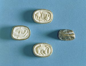 Sello con tres impresiones de Knossos, Minoico temprano